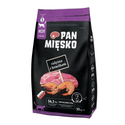 PAN MIĘSKO Cielęcina z krewetkami, granulat S 10KG